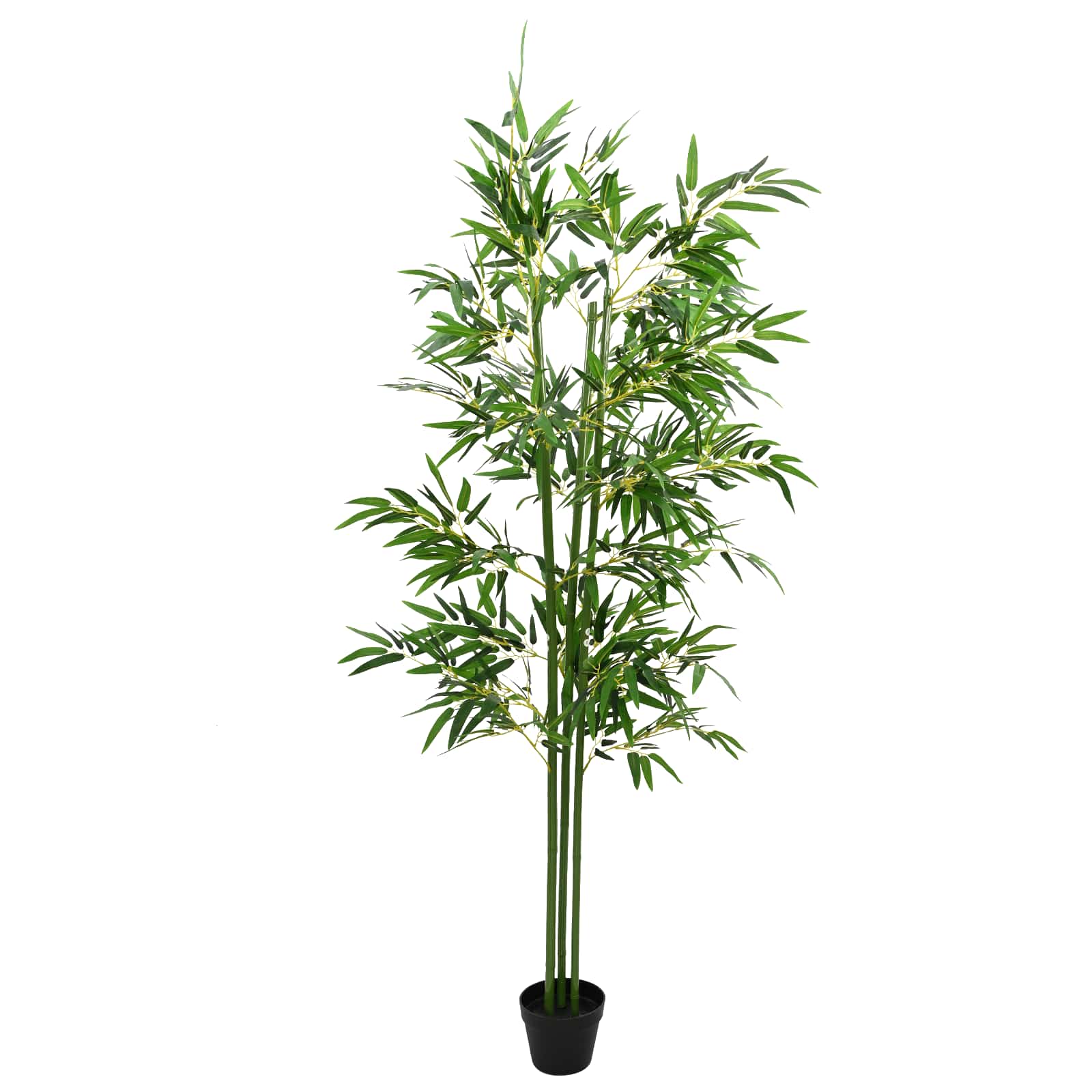 Umjetno bambusovo drvo 4 pcs Zelena 60 x 18 x 190 cm