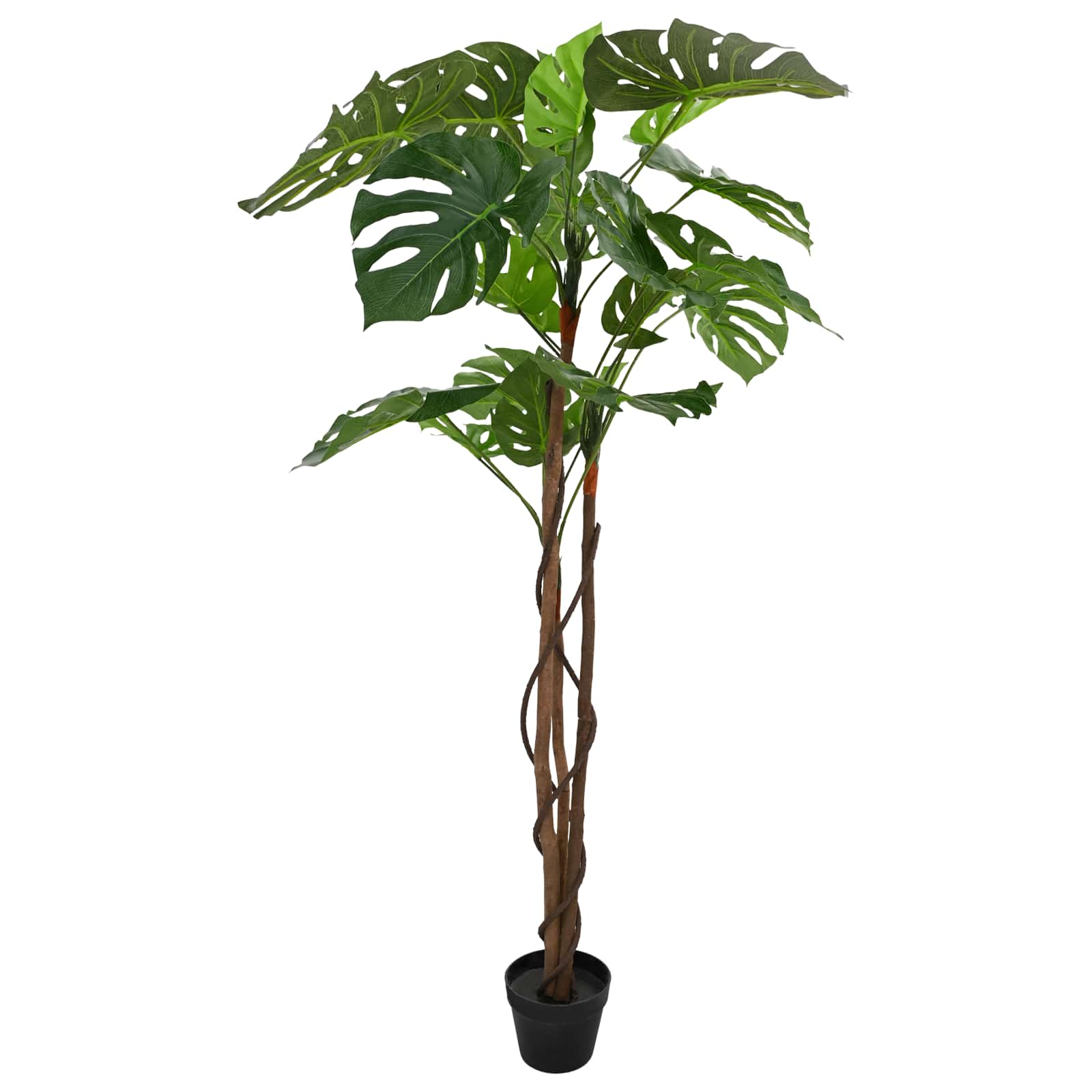 Umjetna Monstera biljka Zelena 94 x 18 x 170 cm Tkanina i drvo