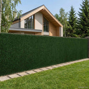Umjetna ograda Tamnozelena 1 x 3 m PVC i čelik