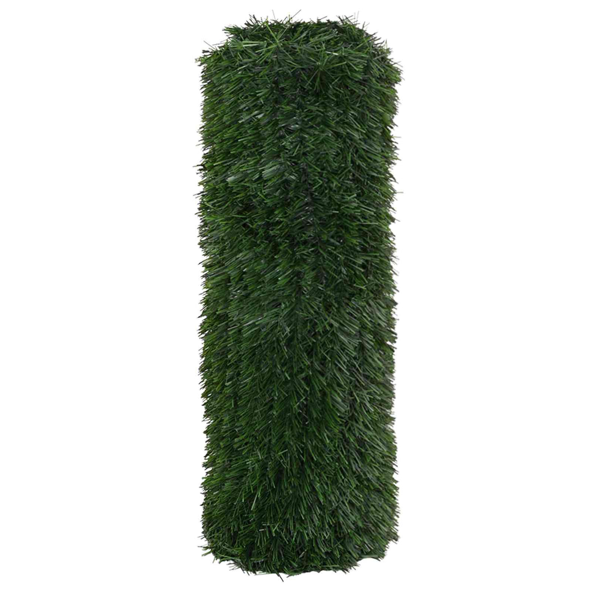 Umjetna ograda Tamnozelena 1 x 6 m PVC i čelik