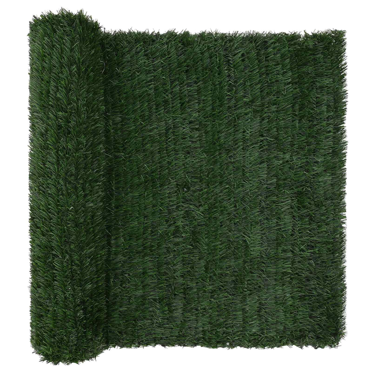 Umjetna ograda Tamnozelena 1,5 x 3 m PVC i čelik
