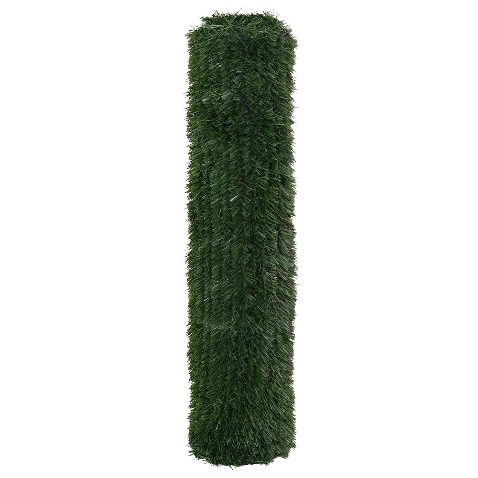 Umjetna ograda Tamnozelena 1,5 x 3 m PVC i čelik