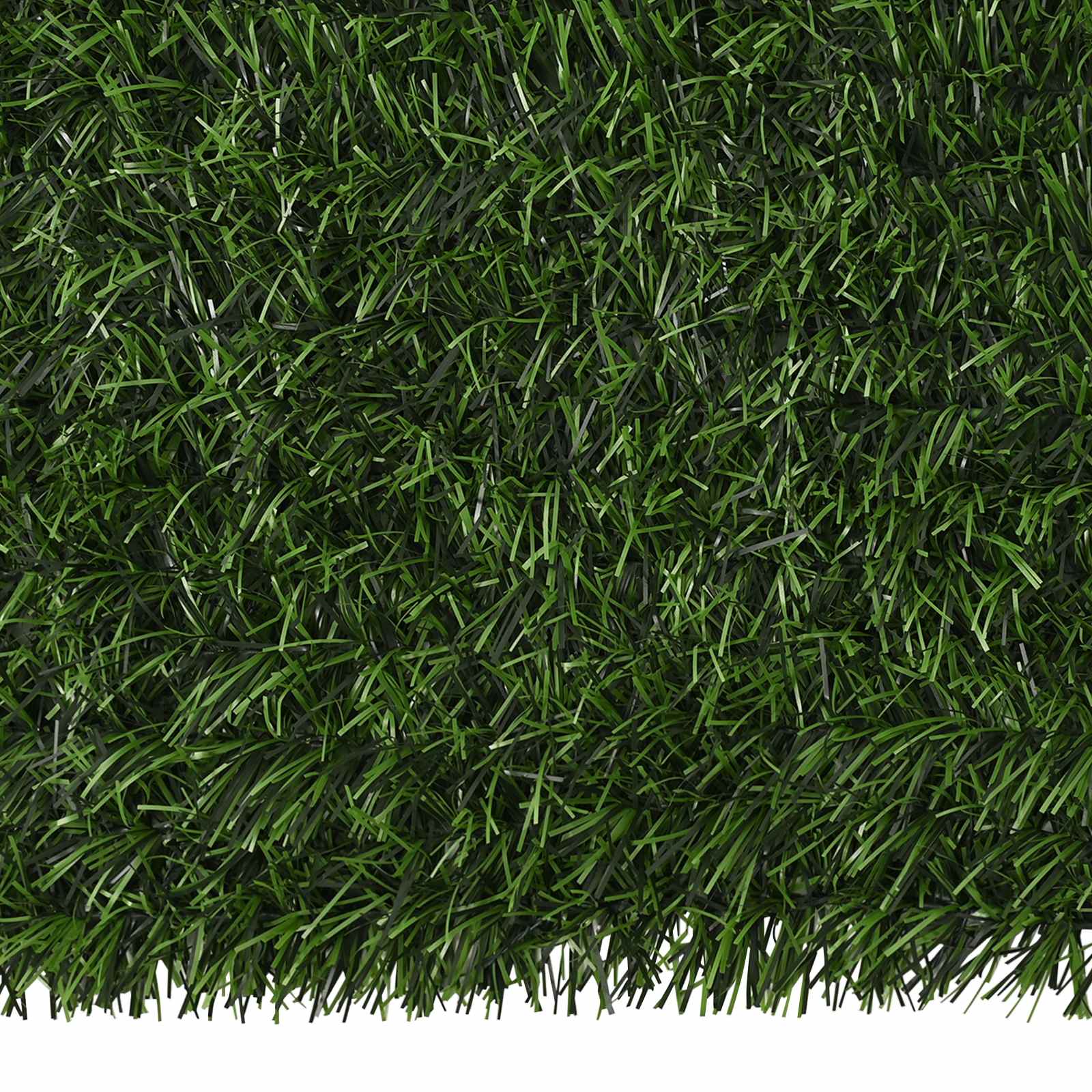 Umjetna ograda Svijetlo zelena 1 x 5 m PVC i čelik