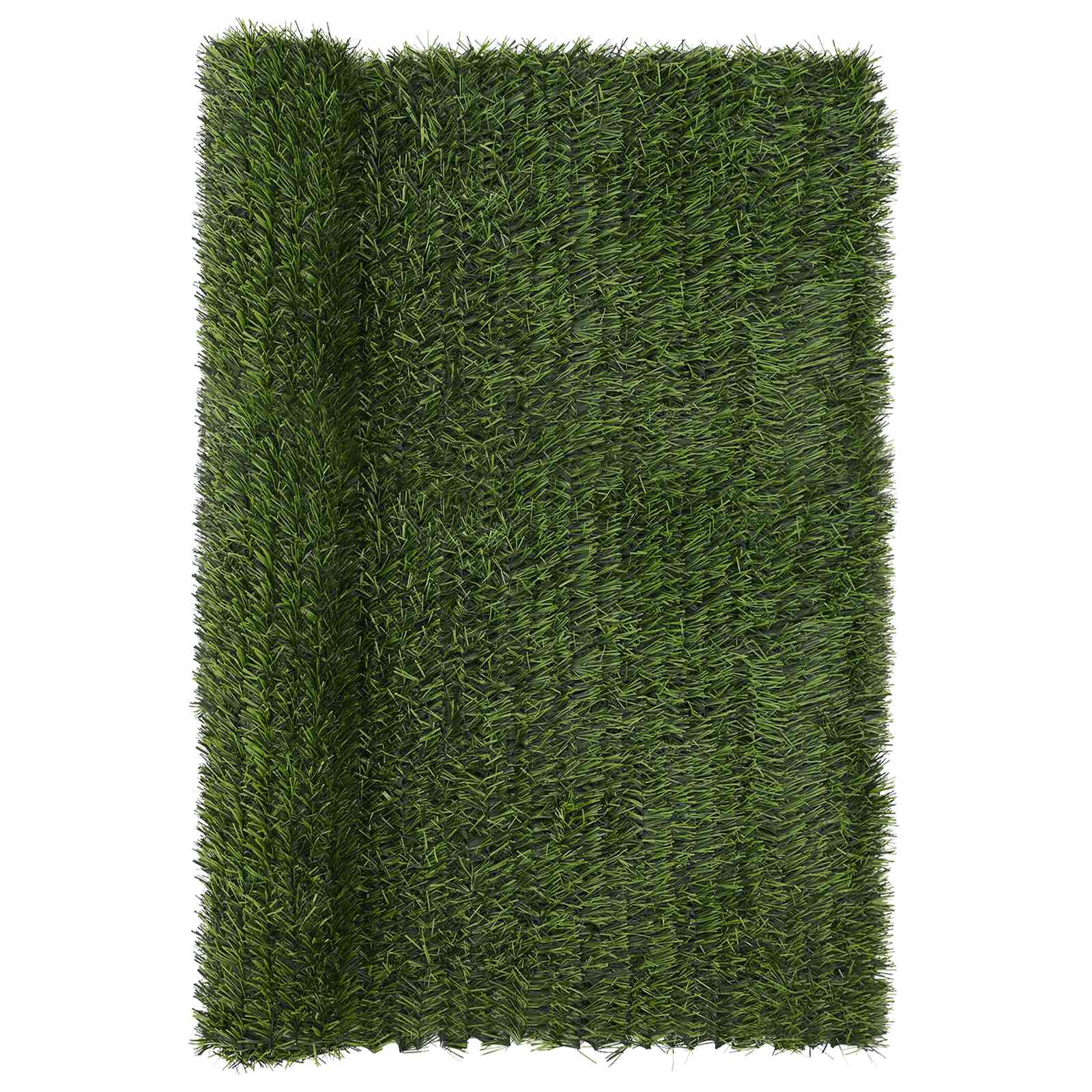 Umjetna ograda Svijetlo zelena 1,5 x 5 m PVC i čelik