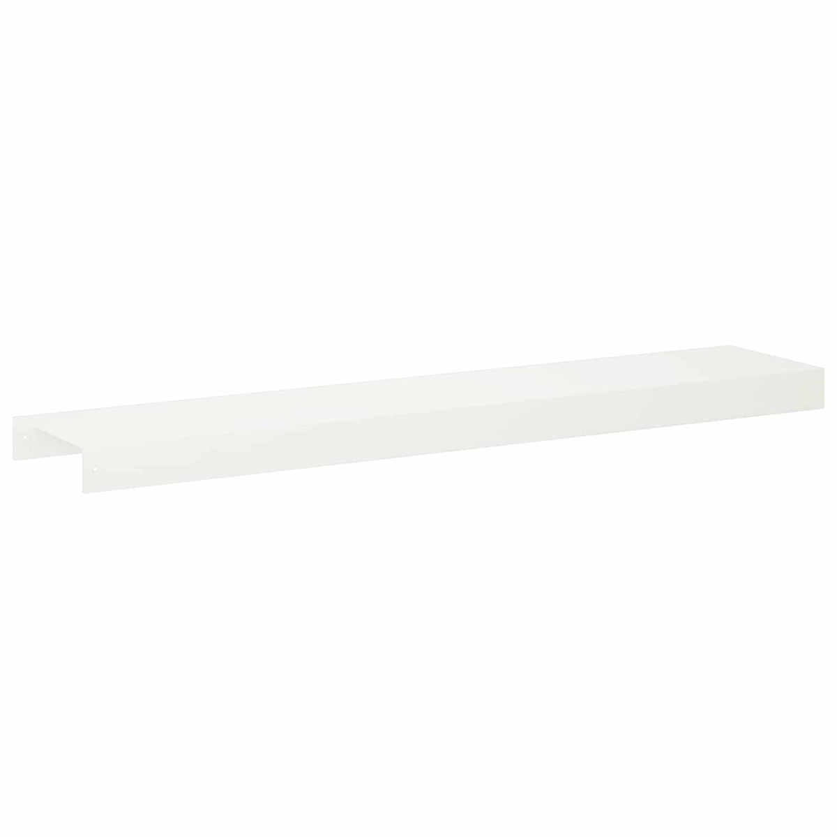 Profil za rubove vrta 2 kom. 100 x 20 x 5 cm Čelik Bijela