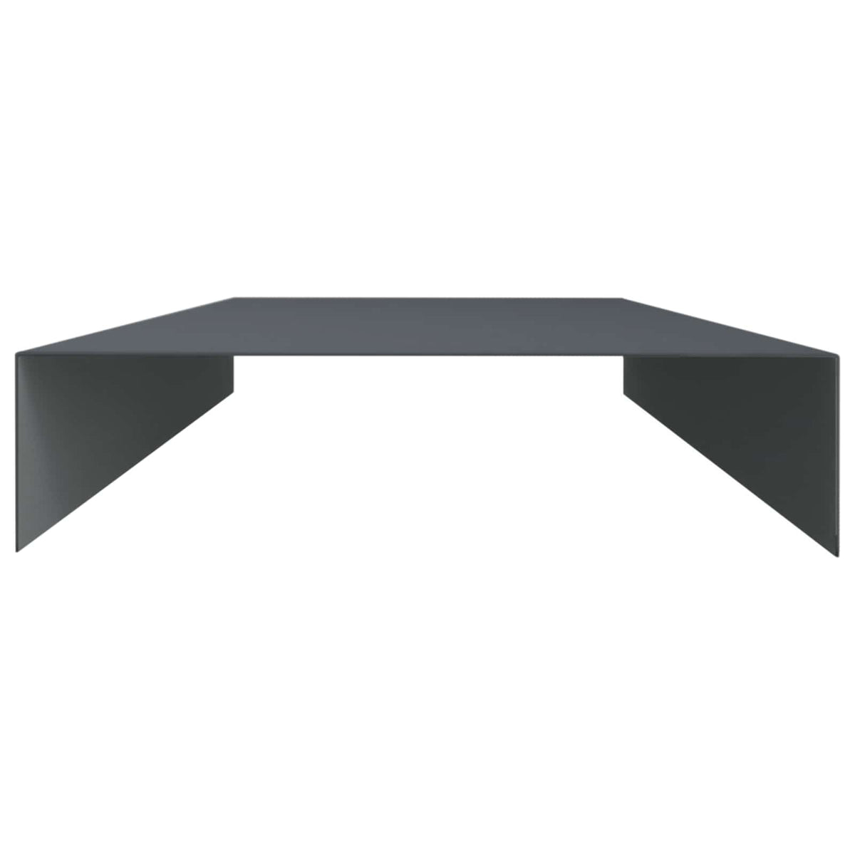 Profil za rubove vrta 10 kom. 100 x 20 x 5 cm Čelik Antracit