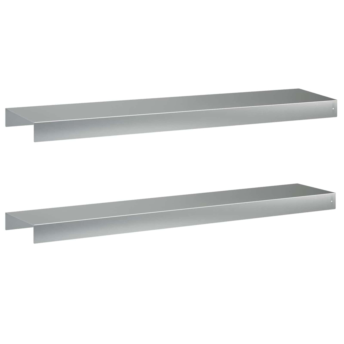 Profil za rubove vrta 2 kom. 100 x 20 x 5 cm Pocinčani čelik