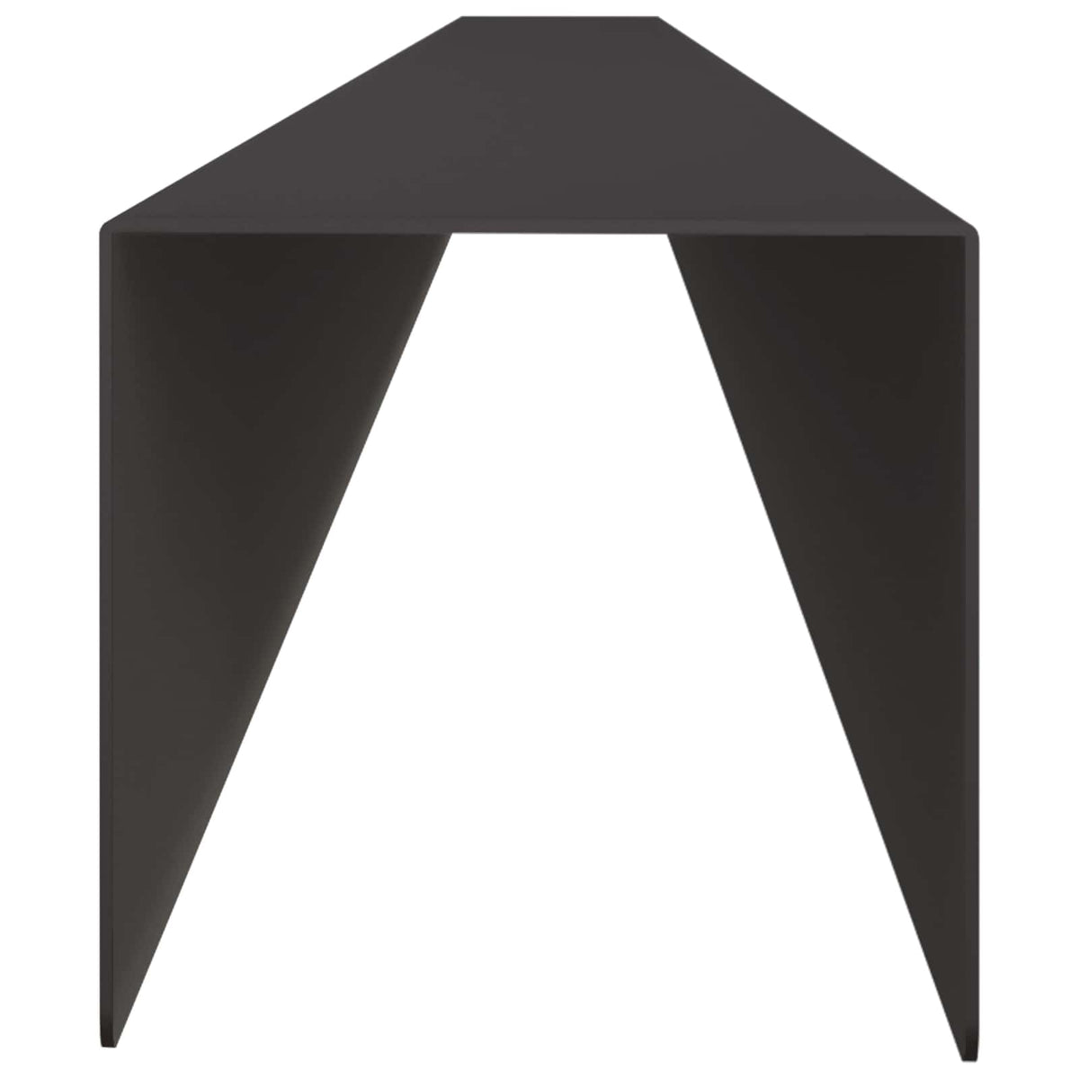 Profil za rubove vrta 2 kom. 100 x 5 x 5 cm Čelik Crna