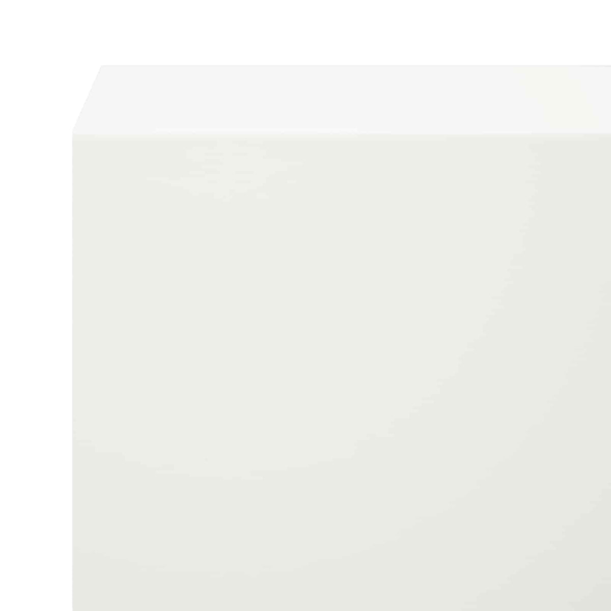 Profil za rubove vrta 10 kom. 100 x 5 x 5 cm Čelik Bijela