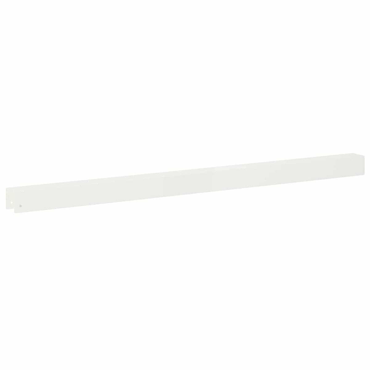 Profil za rubove vrta 10 kom. 100 x 5 x 5 cm Čelik Bijela