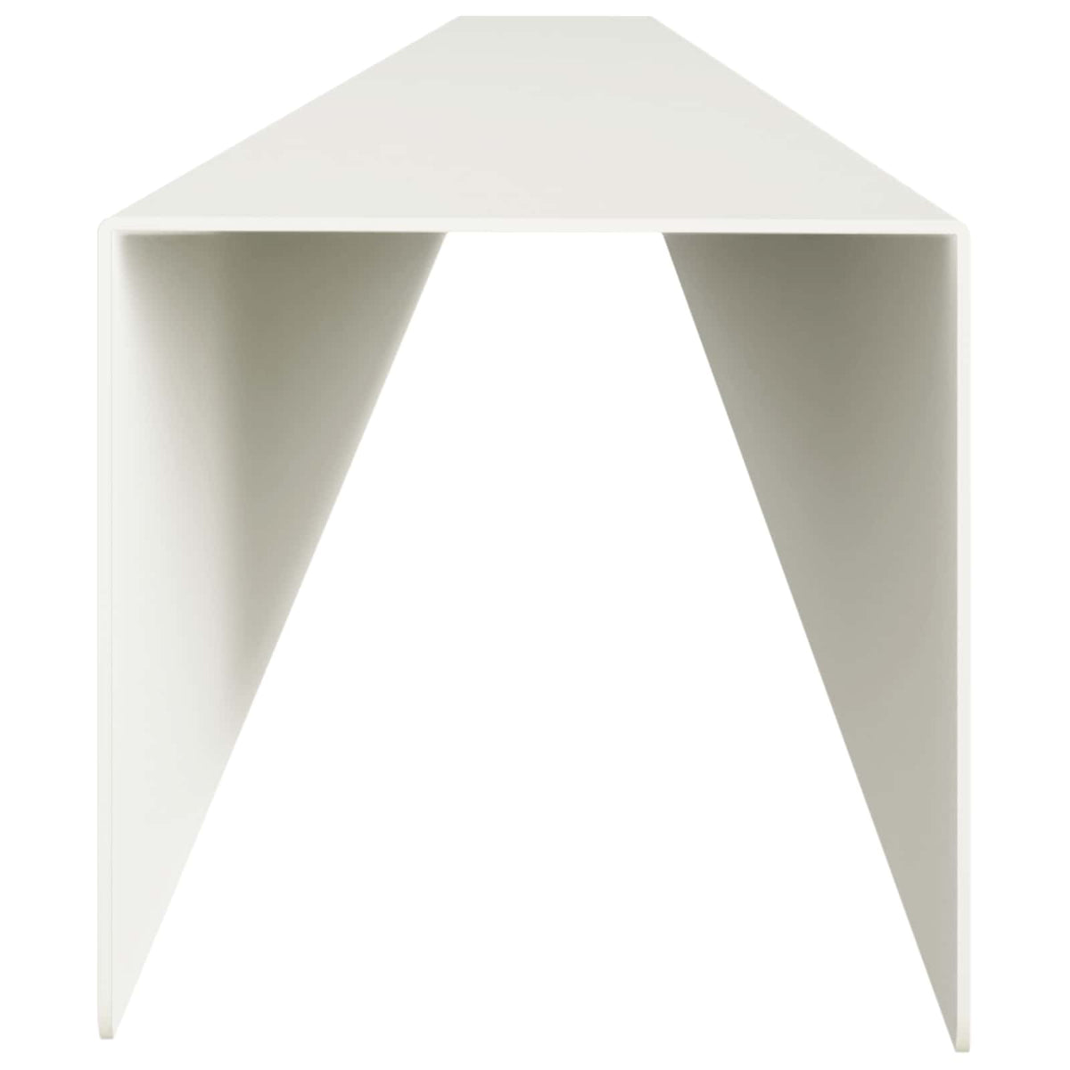 Profil za rubove vrta 10 kom. 100 x 5 x 5 cm Čelik Bijela
