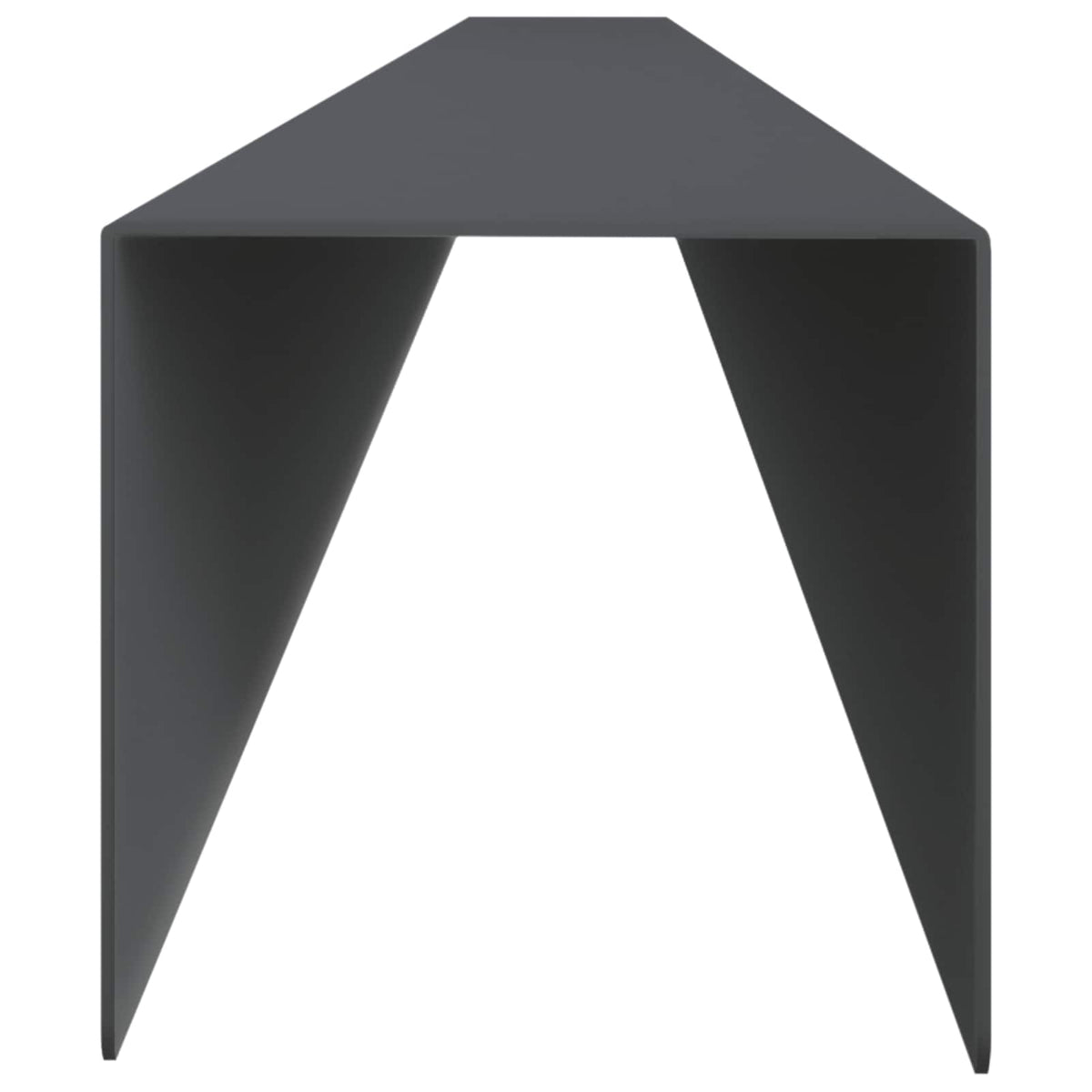Profil za rubove vrta 2 kom. 100 x 5 x 5 cm Čelik Antracit