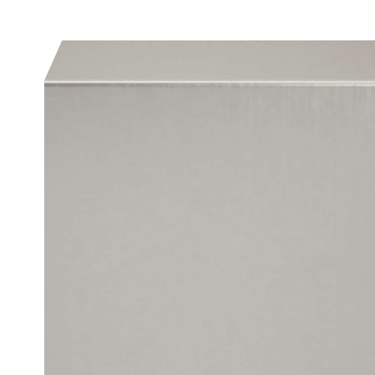 Profil za rubove vrta 2 kom. 100 x 5 x 5 cm Nehrđajući čelik