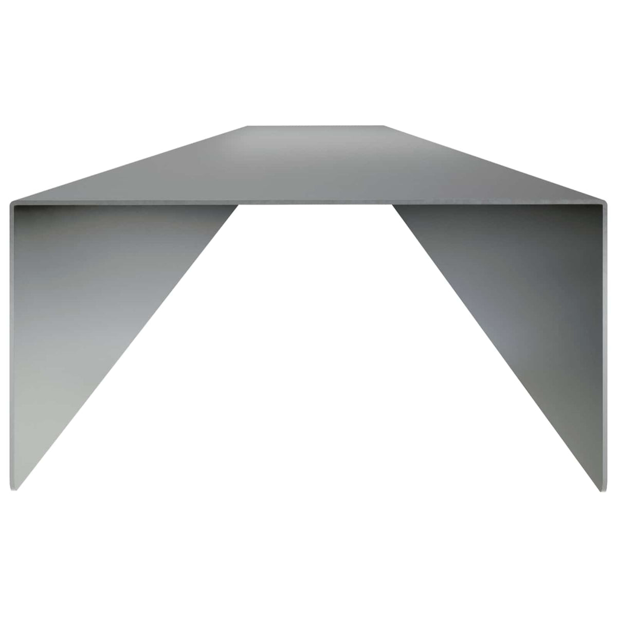 Profil za rubove vrta 2 kom. 100 x 10 x 5 cm Pocinčani čelik