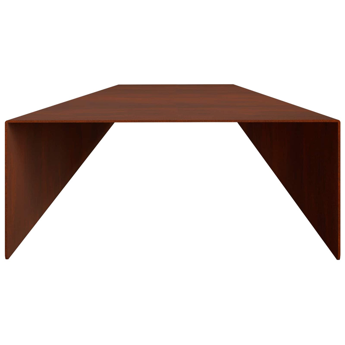 Profil za rubove vrta 2 kom. 100 x 15 x 5 cm Otporni čelik Rđa