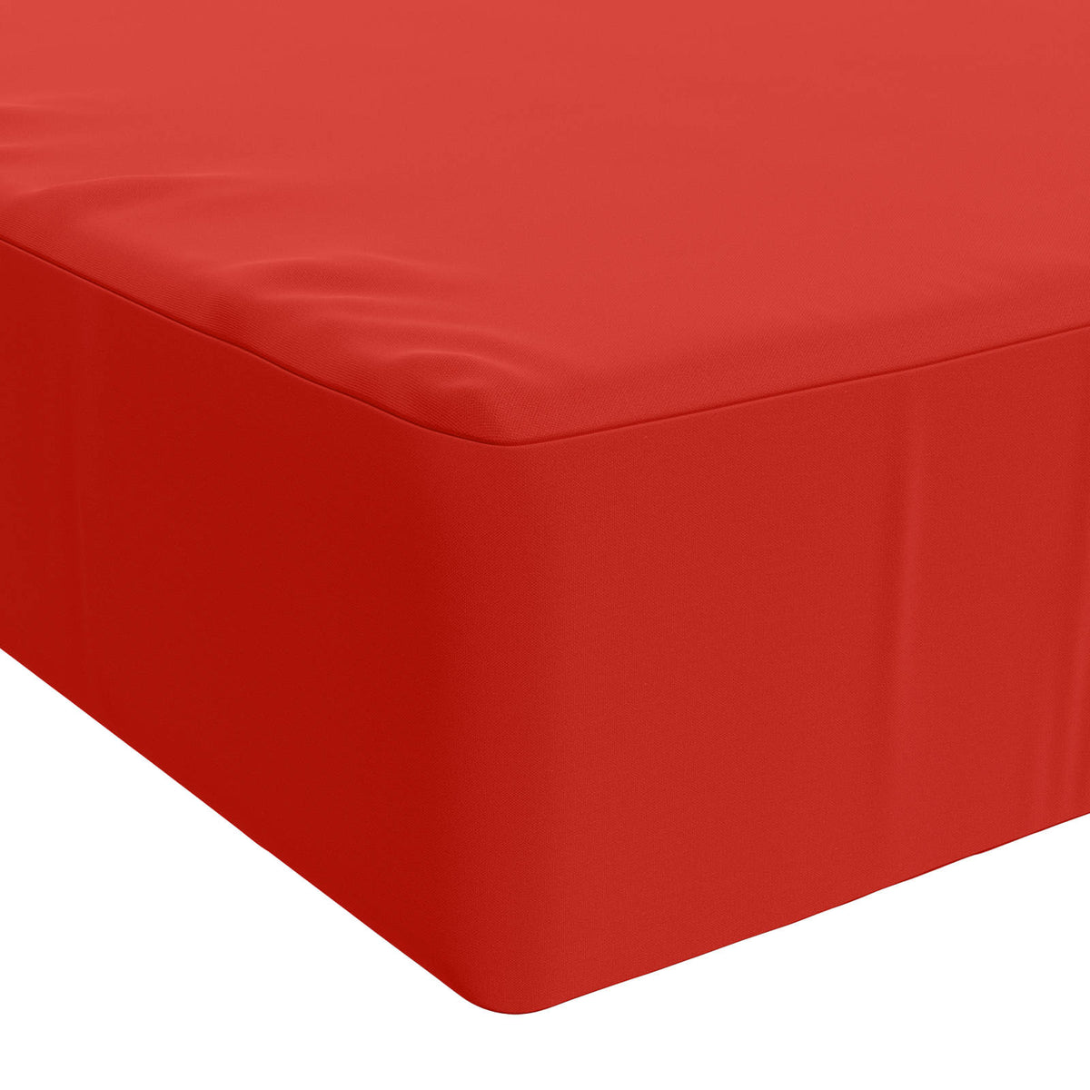 Jastuk za sjedalo SOEST 100% poliester Crvena 120 x 80 x 15 cm