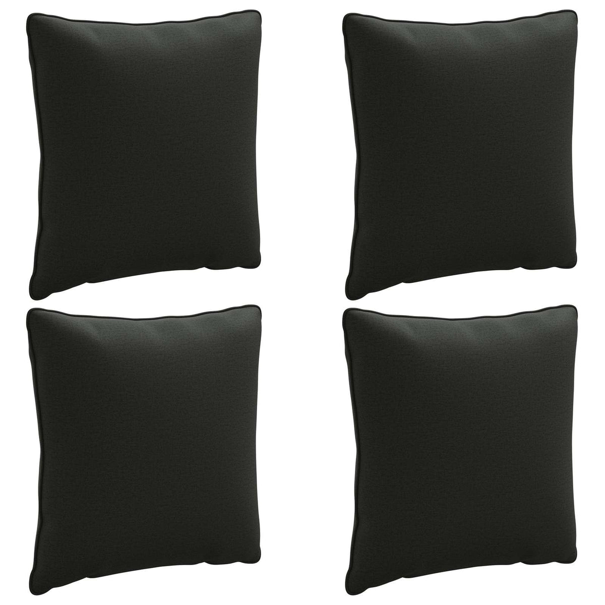 Jastučići za leđa (4 kom) PUTTEN 4 pcs 100% poliester Crna