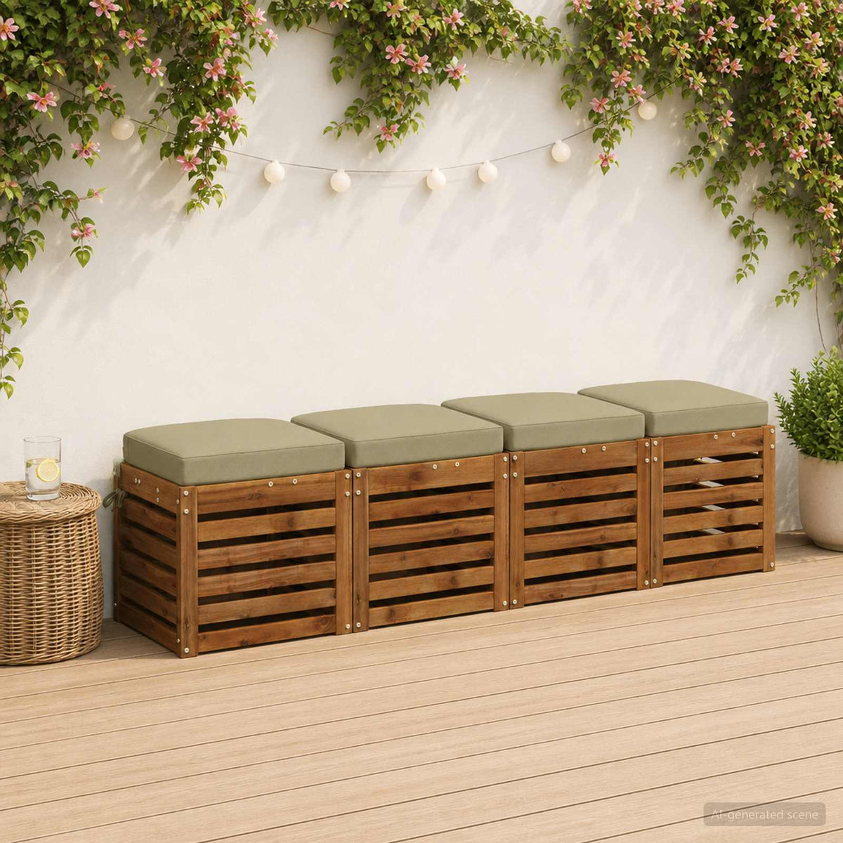 Set jastučića od 4 komada SOEST 4 pcs 100% poliester
