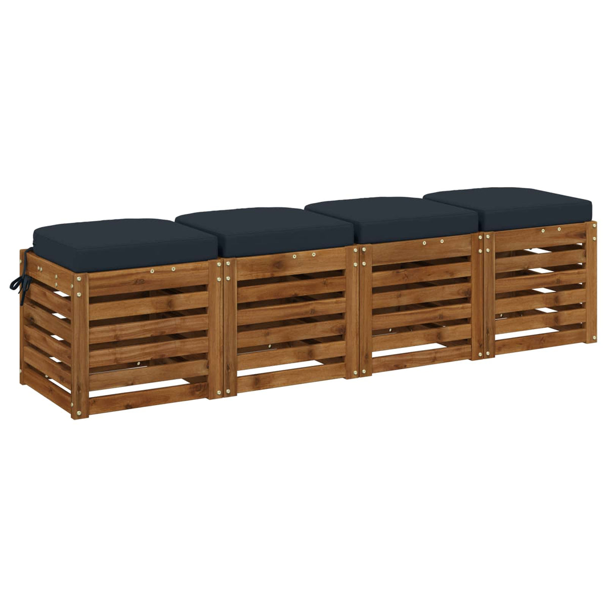 Set jastučića od 4 komada SOEST 4 kom. 100% poliester Plava