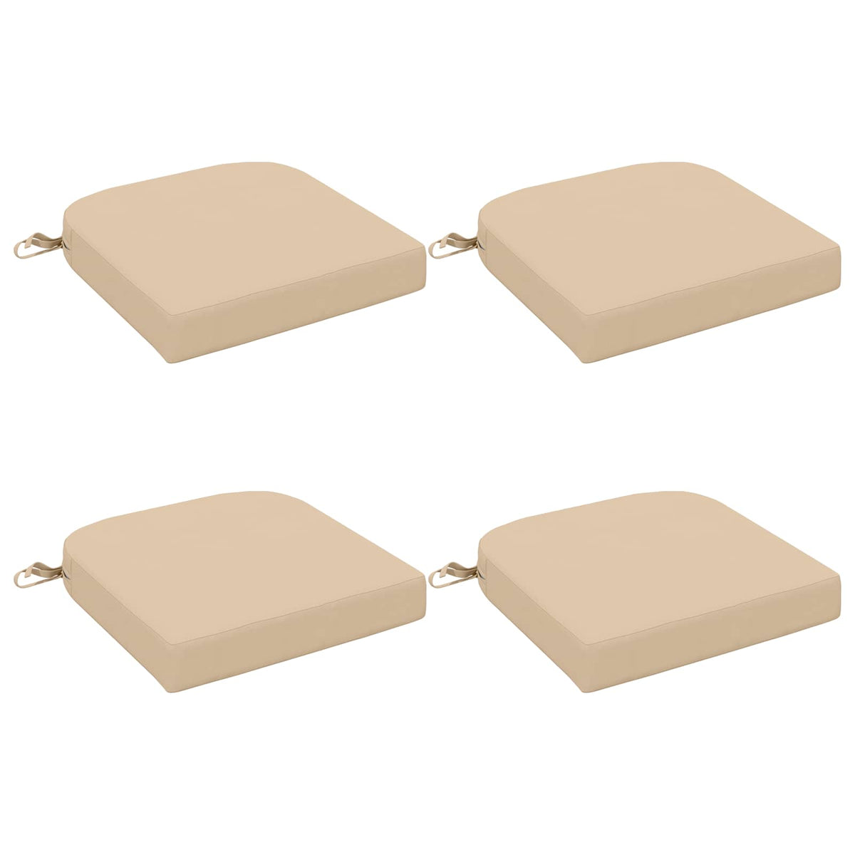 Set jastučića od 4 komada SOEST 4 pcs 100% poliester Krem