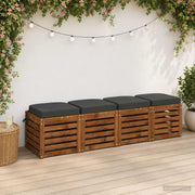 Set jastučića od 4 komada SOEST 4 pcs 100% poliester Antracit