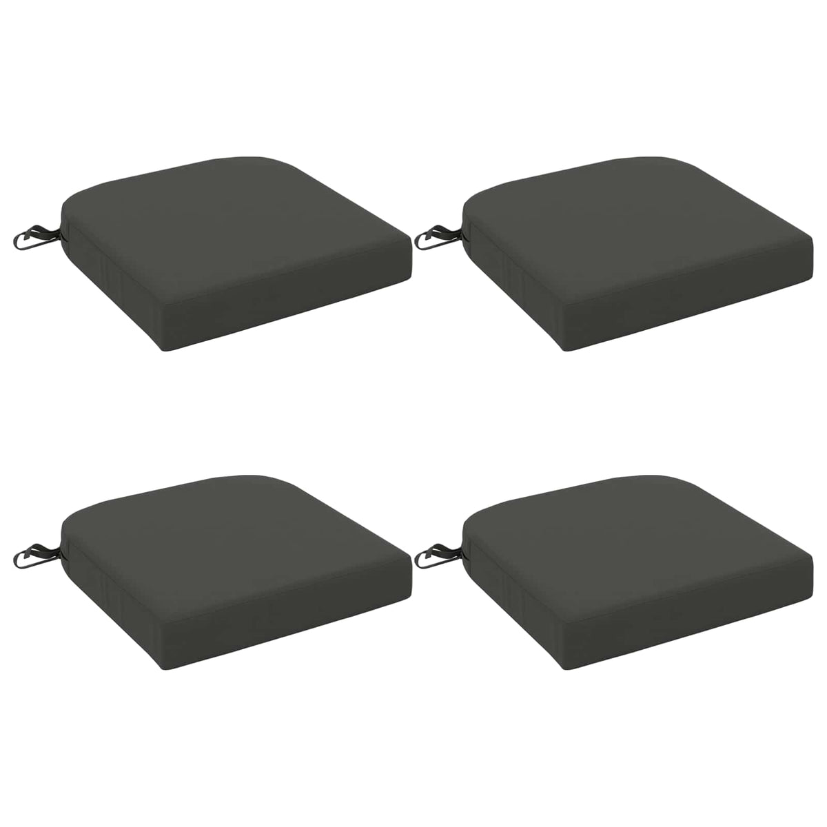 Set jastučića od 4 komada SOEST 4 pcs 100% poliester Antracit