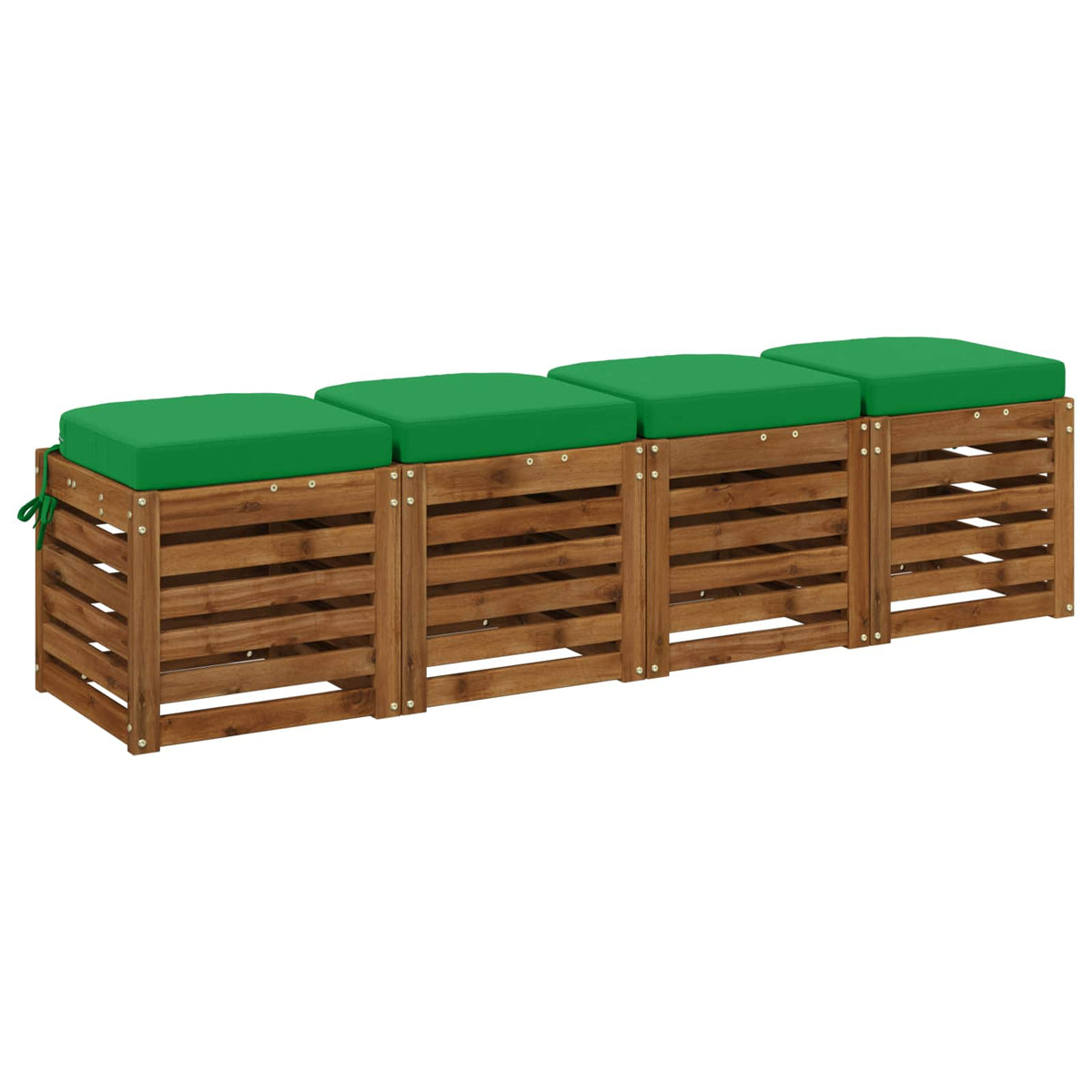 Set jastučića od 4 komada SOEST 4 pcs 100% poliester Zelena
