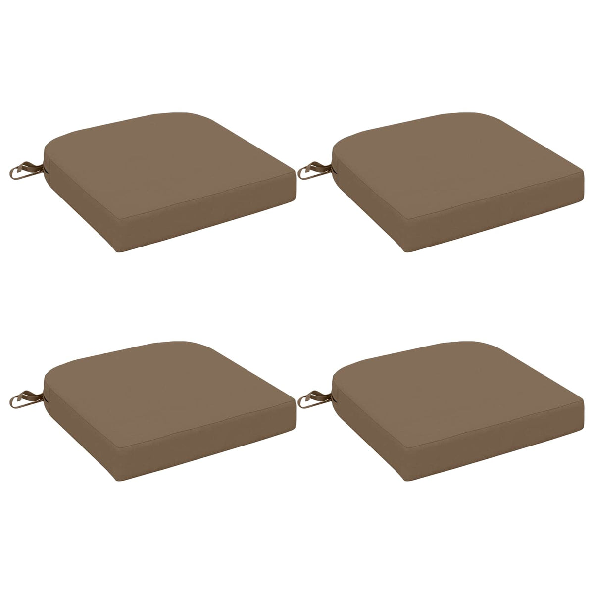 Set jastučića od 4 komada SOEST 4 pcs 100% poliester Sivosmeđa