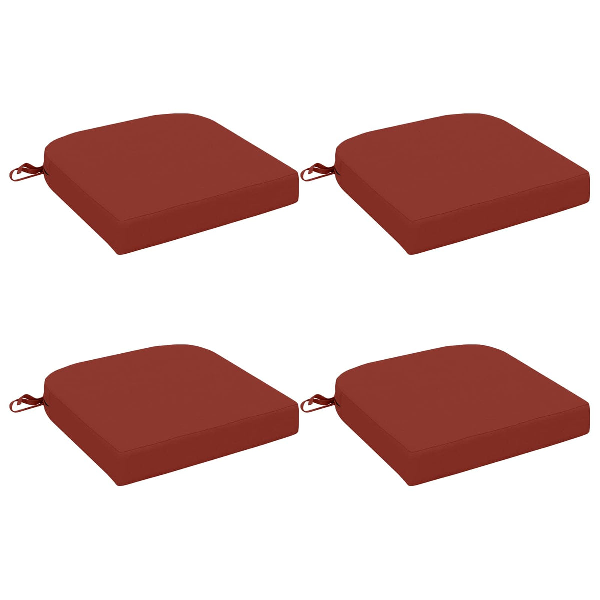 Set jastučića od 4 komada SOEST 4 pcs 100% poliester Crvena
