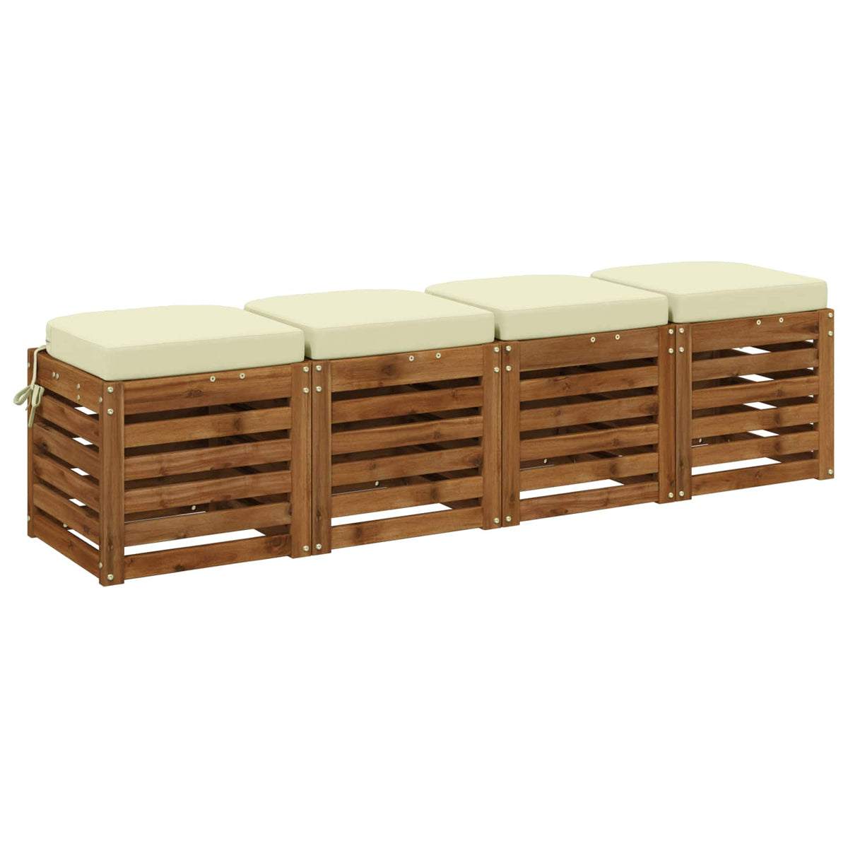 Set jastučića od 4 komada SOEST 4 pcs 100% poliester Krem