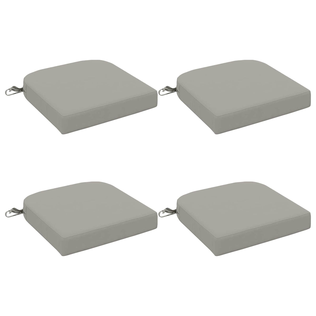 Set jastučića od 4 komada SOEST 4 pcs 100% poliester Siva