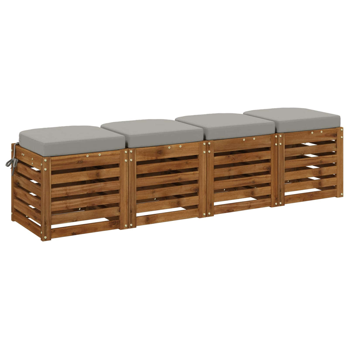 Set jastučića od 4 komada SOEST 4 pcs 100% poliester Siva