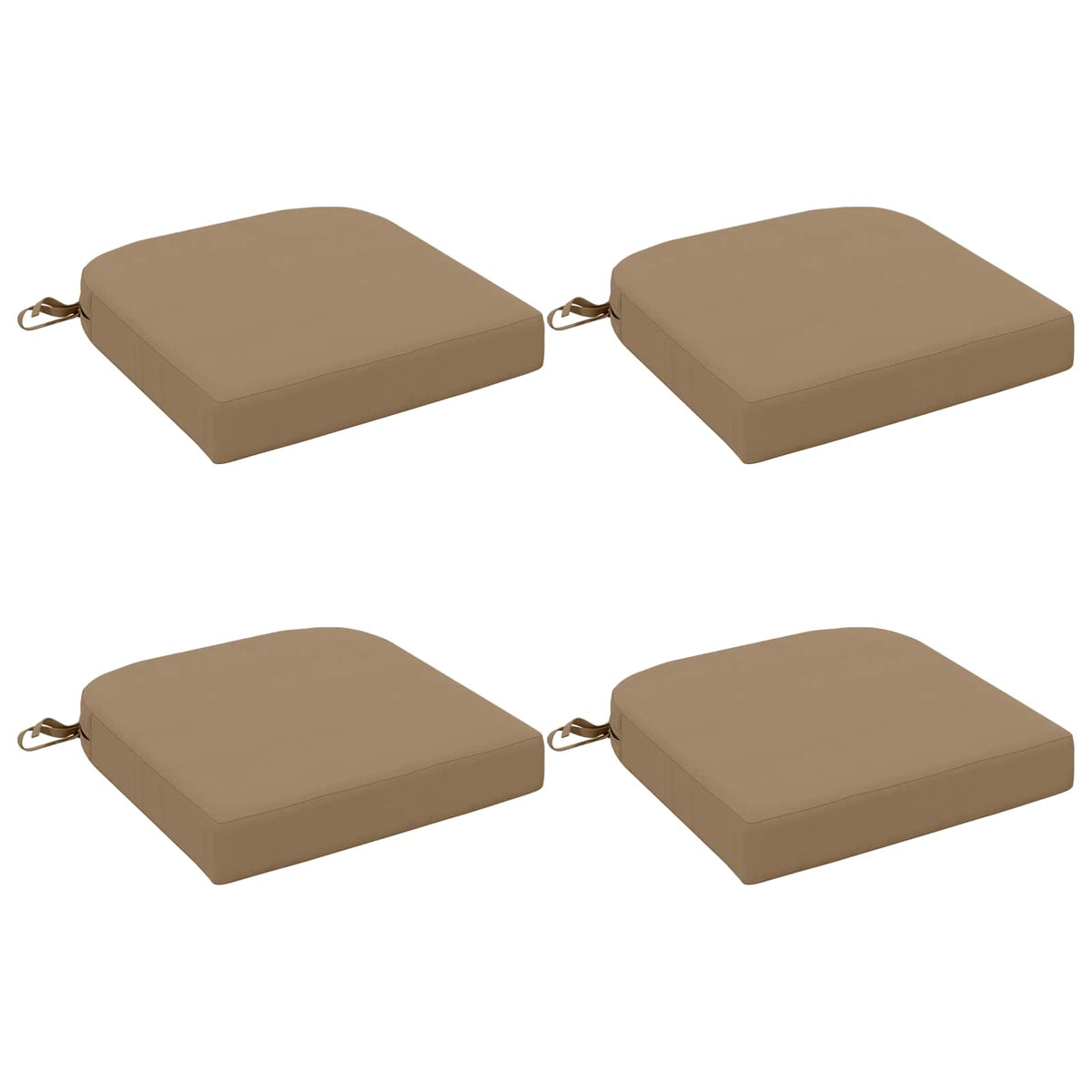 Set jastučića od 4 komada SOEST 4 pcs 100% poliester Sivosmeđa
