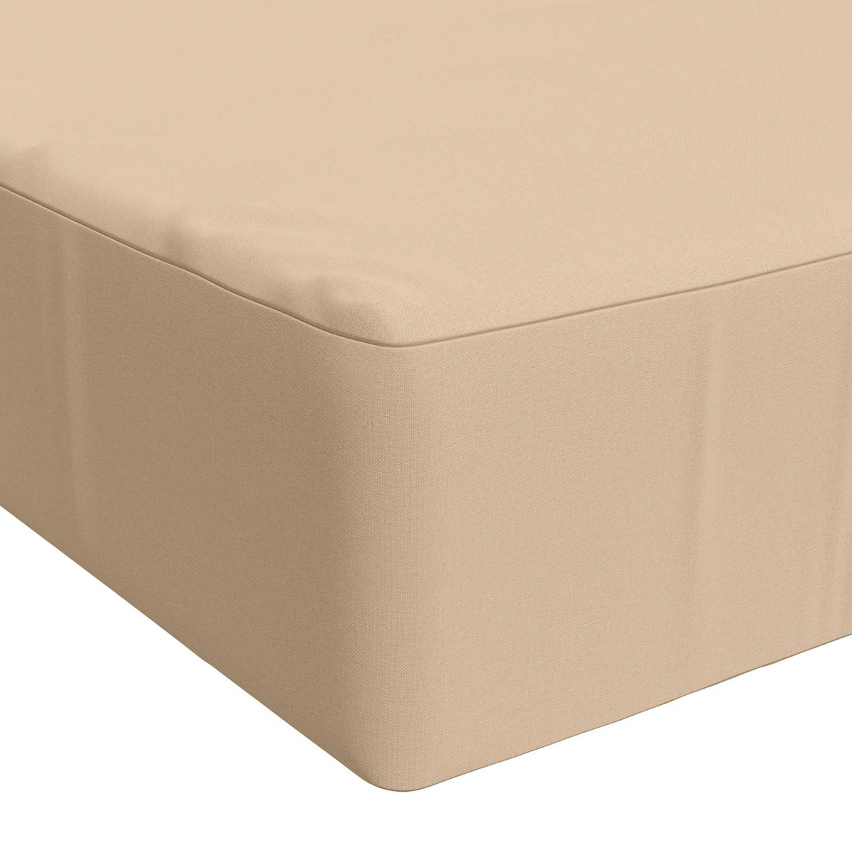 Jastuk za sjedalo SOEST 100% poliester Krem 120 x 60 x 15 cm