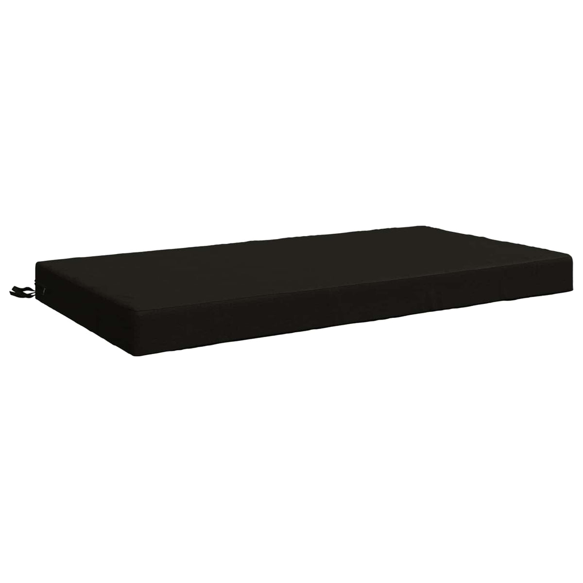Jastuk za sjedalo SOEST 100% poliester Crna 120 x 60 x 10 cm