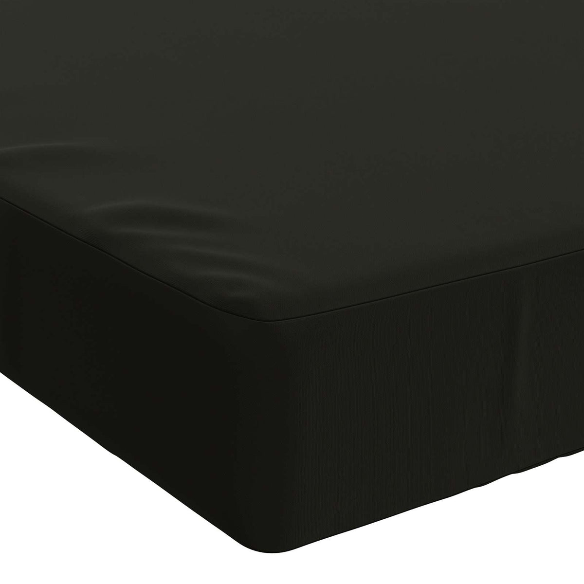 Jastuk za sjedalo SOEST 100% poliester Crna 120 x 60 x 10 cm