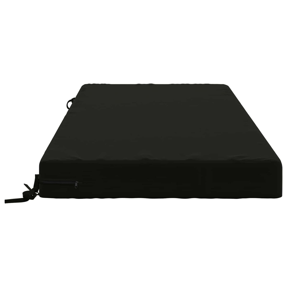 Jastuk za sjedalo SOEST 100% poliester Crna 120 x 60 x 10 cm