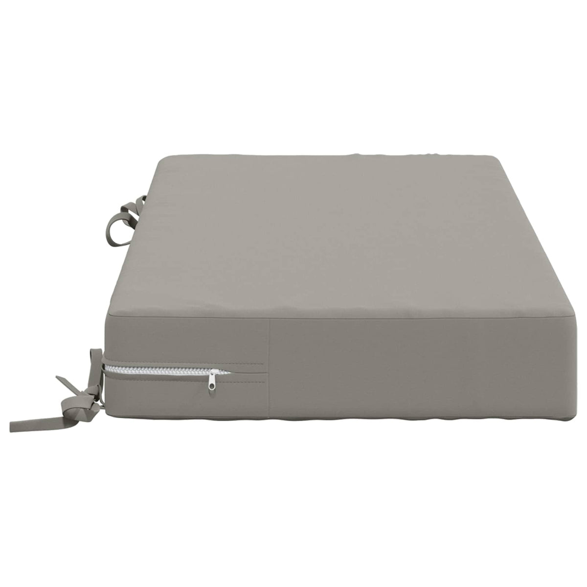 Jastuk za sjedalo SOEST 100% poliester Siva 70 x 40 x 10 cm