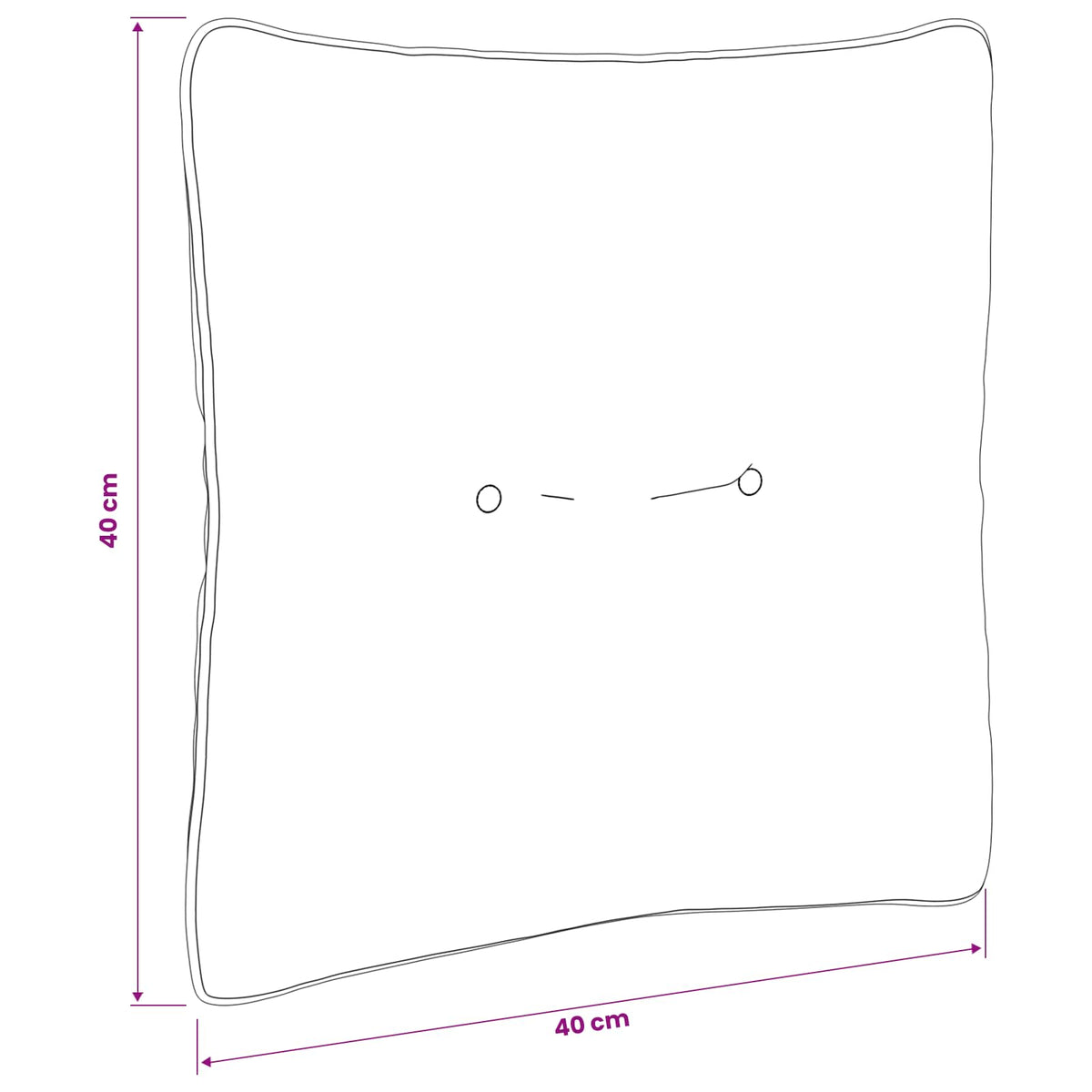 Jastučić za leđa PUTTEN 100% poliester Sivosmeđa