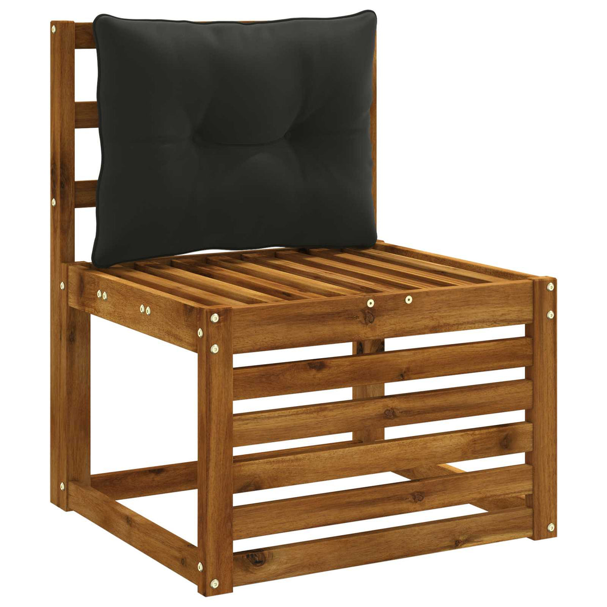 Jastučić za leđa PUTTEN 100% poliester Crna 50 x 40 x 10 cm