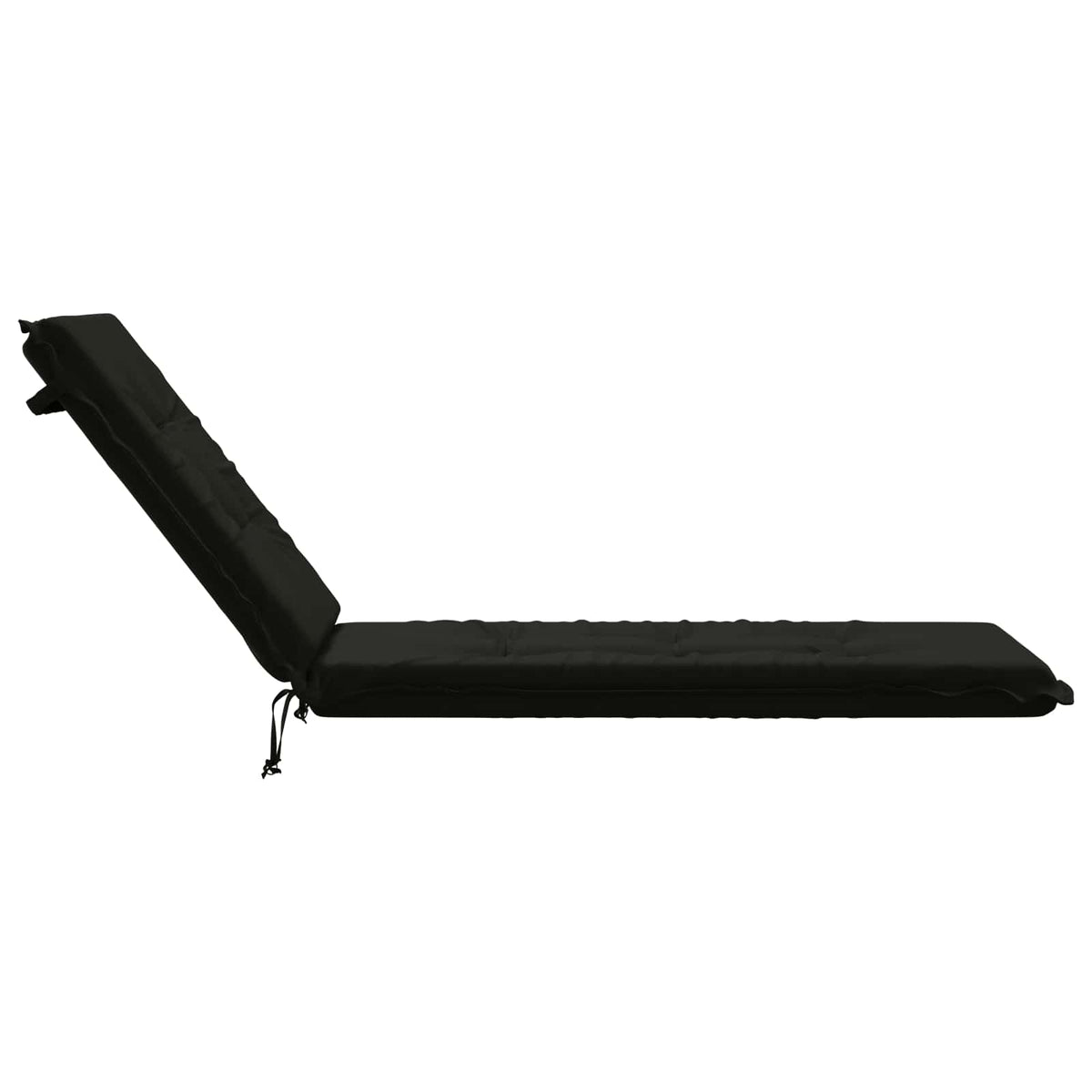 Jastučić za ležaljku GEMERT 100% poliester Crna 190 x 60 x 9 cm