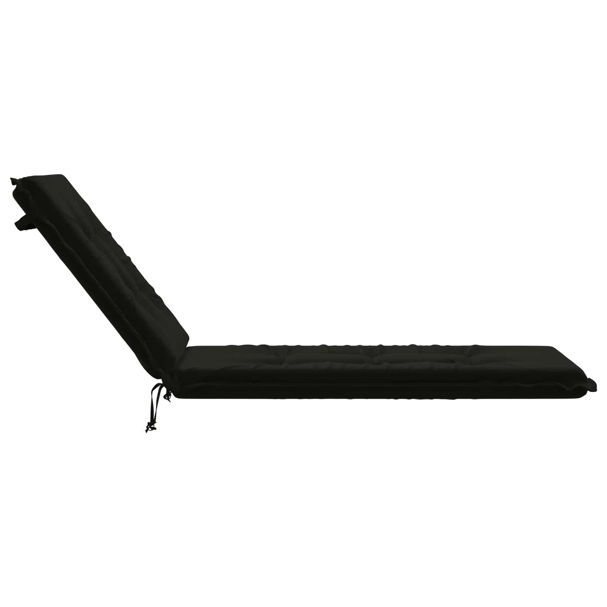 Jastučić za ležaljku GEMERT 100% poliester Crna 190 x 60 x 9 cm
