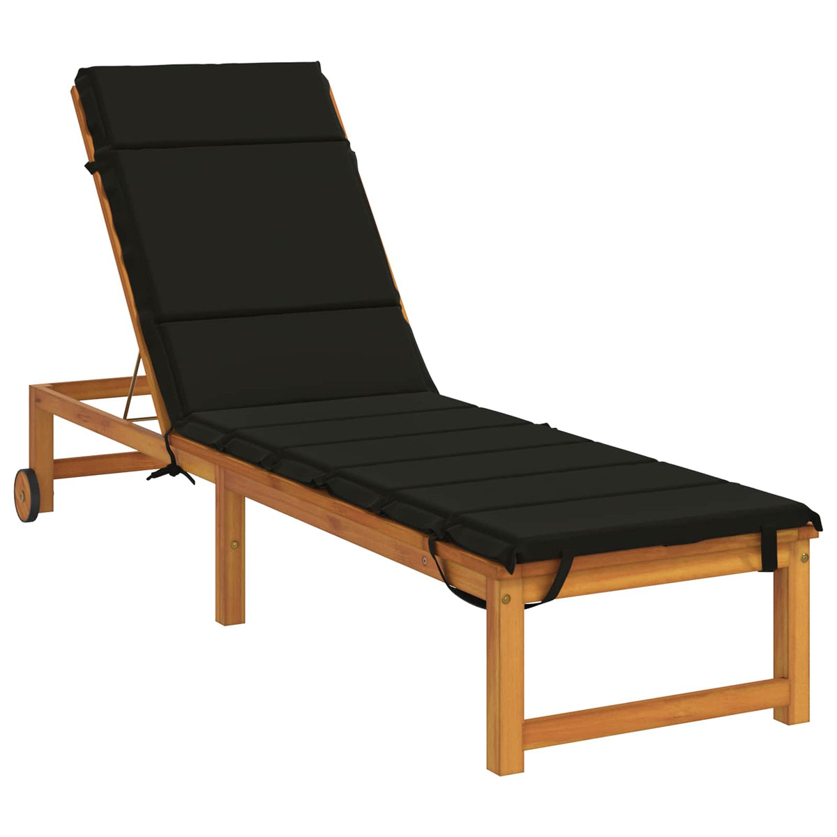 Jastučić za ležaljku GEMERT 100% poliester Crna 200 x 55 x 3 cm