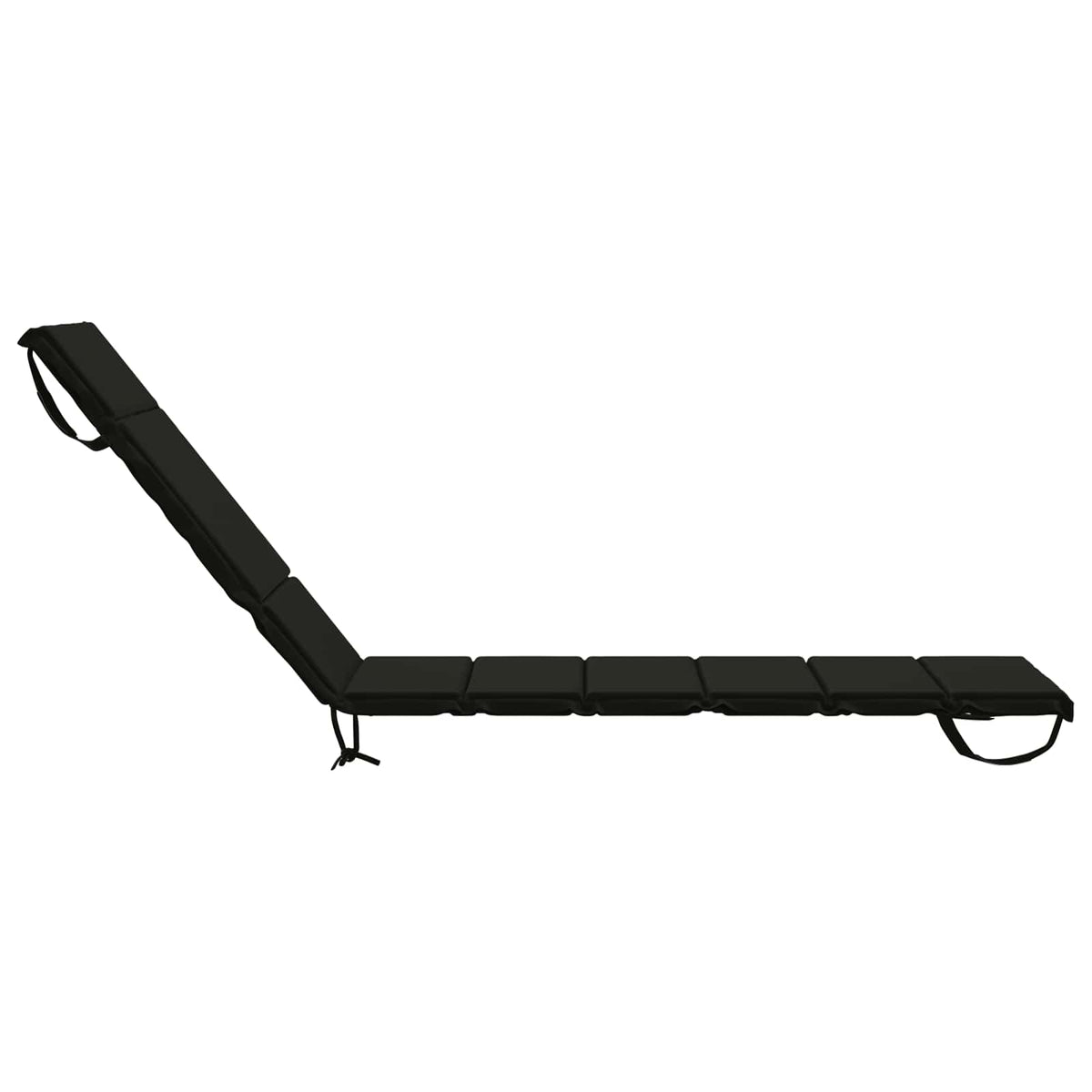 Jastučić za ležaljku GEMERT 100% poliester Crna 200 x 55 x 3 cm