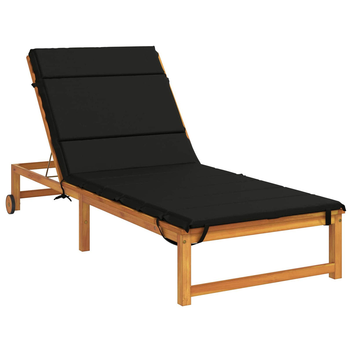 Jastučić za ležaljku GEMERT 100% poliester Crna 200 x 90 x 3 cm