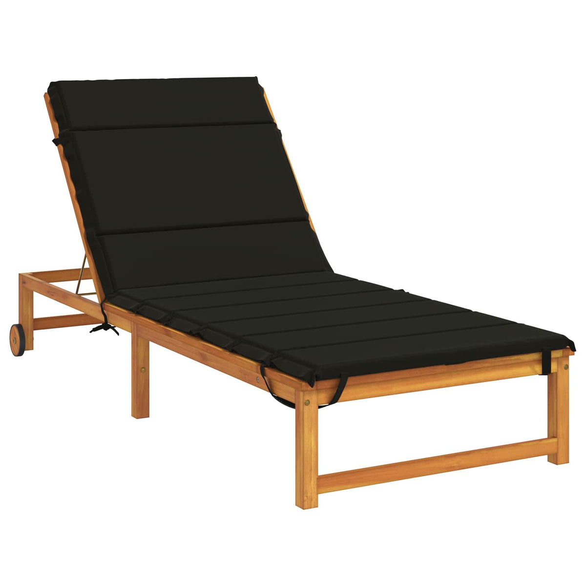 Jastučić za ležaljku GEMERT 100% poliester Crna 200 x 90 x 3 cm