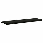 Jastučić za klupu SOEST 100% poliester Crna 140 x 40 x 5 cm