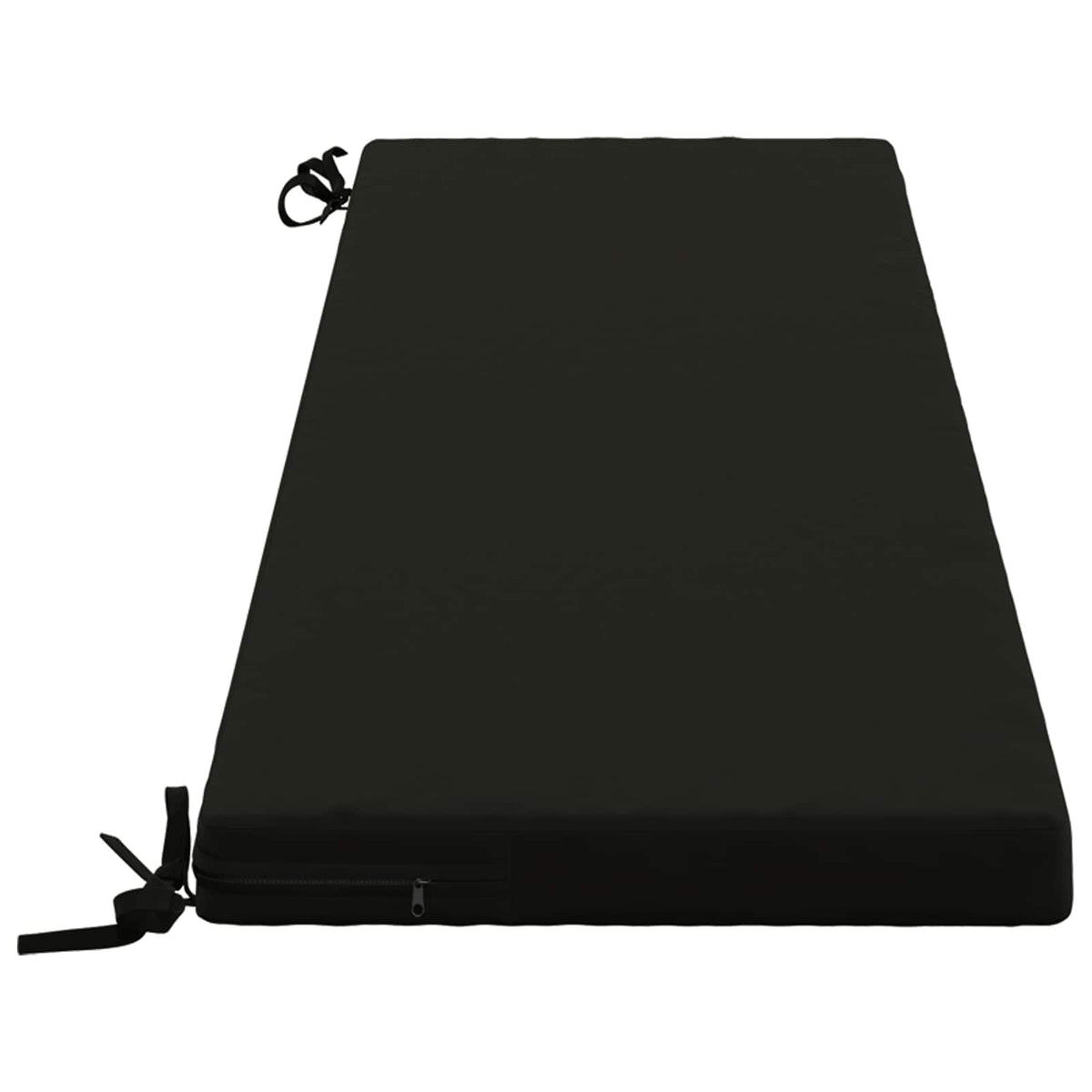 Jastučić za klupu SOEST 100% poliester Crna 140 x 40 x 5 cm