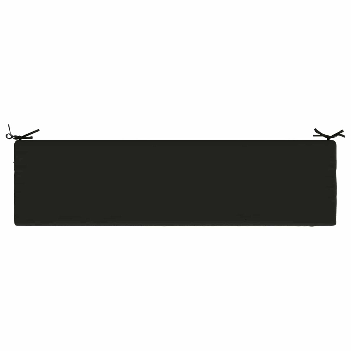 Jastučić za klupu SOEST 100% poliester Crna 140 x 40 x 5 cm