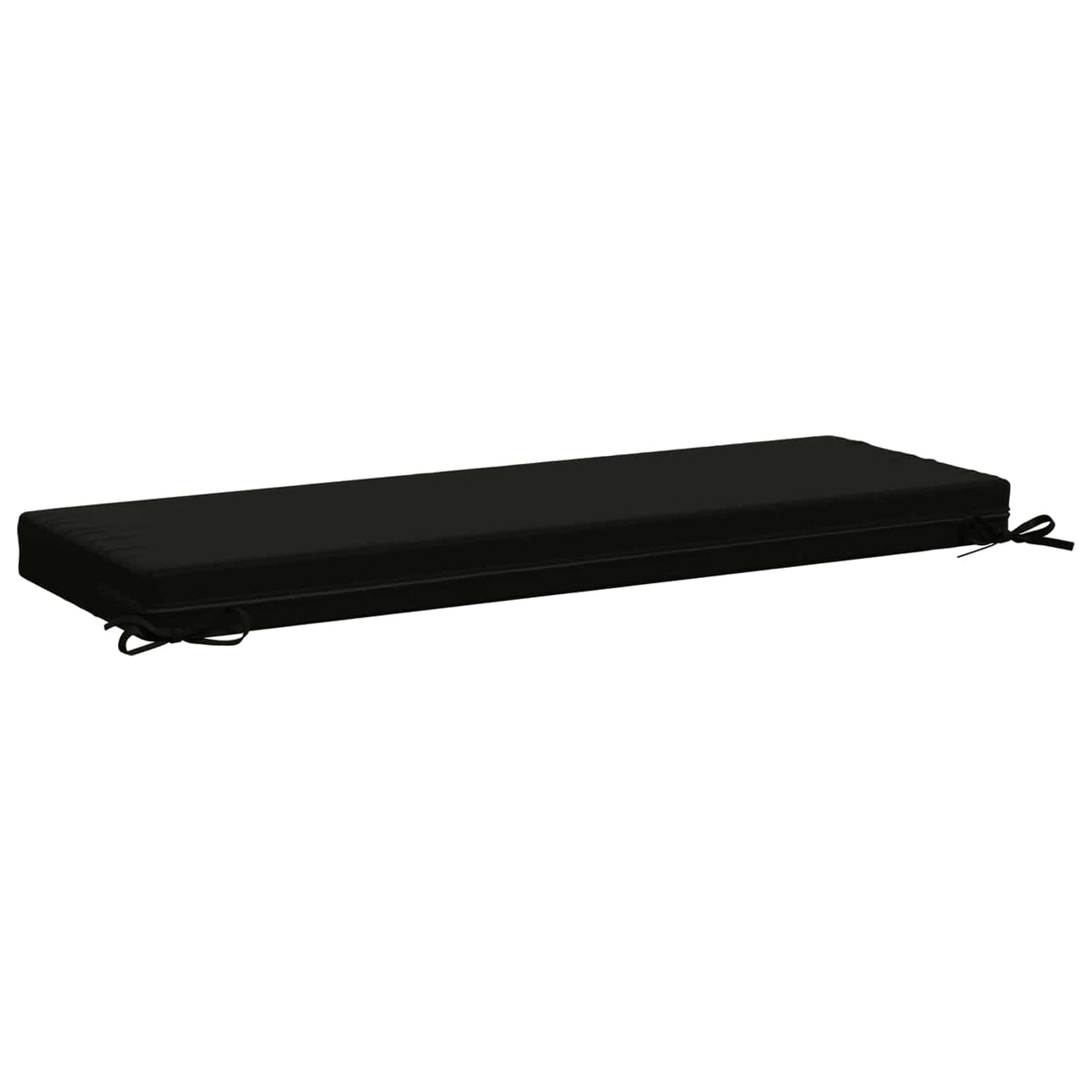 Jastučić za klupu SOEST 100% poliester Crna 120 x 40 x 8 cm